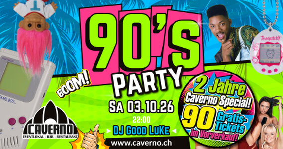 80s Party Caverno Bülach